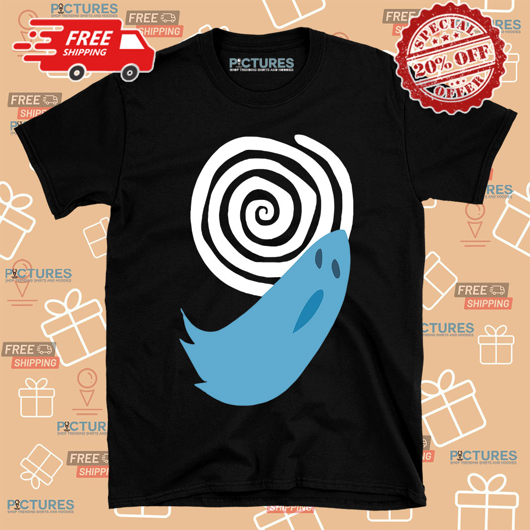 Uzumaki Swirl Ghost Shirt