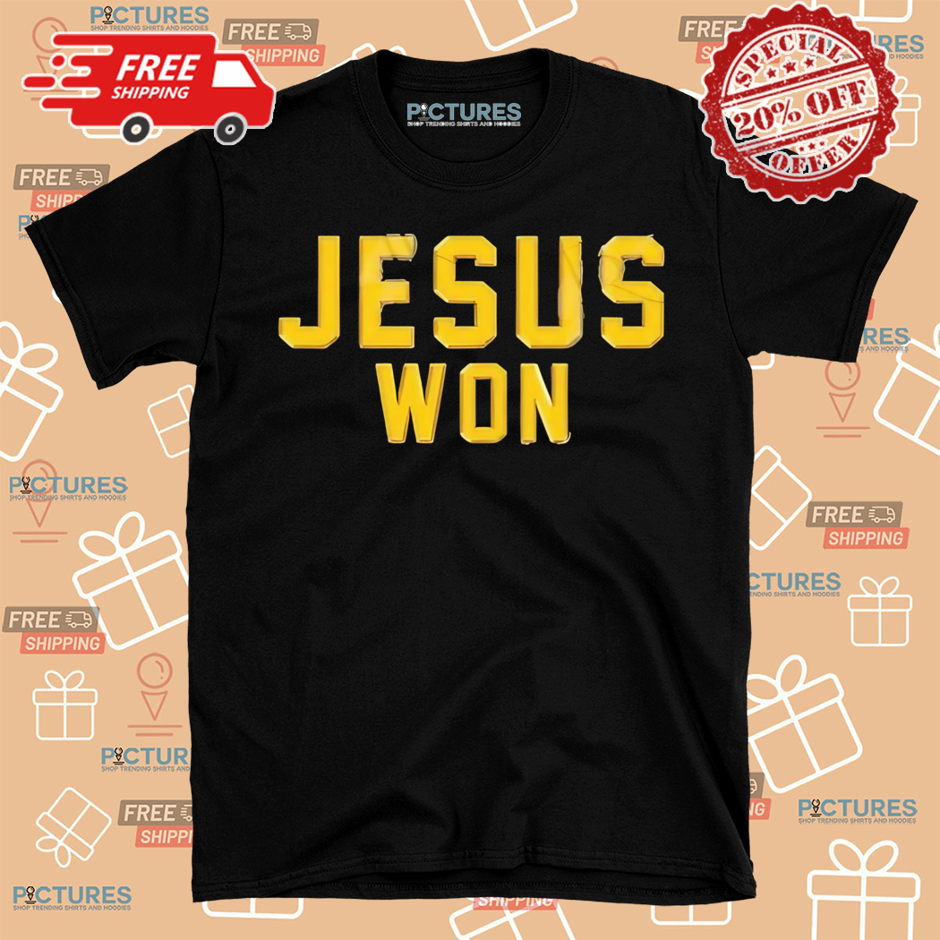 Iowa Hawkeyes Jesus Won Shirt