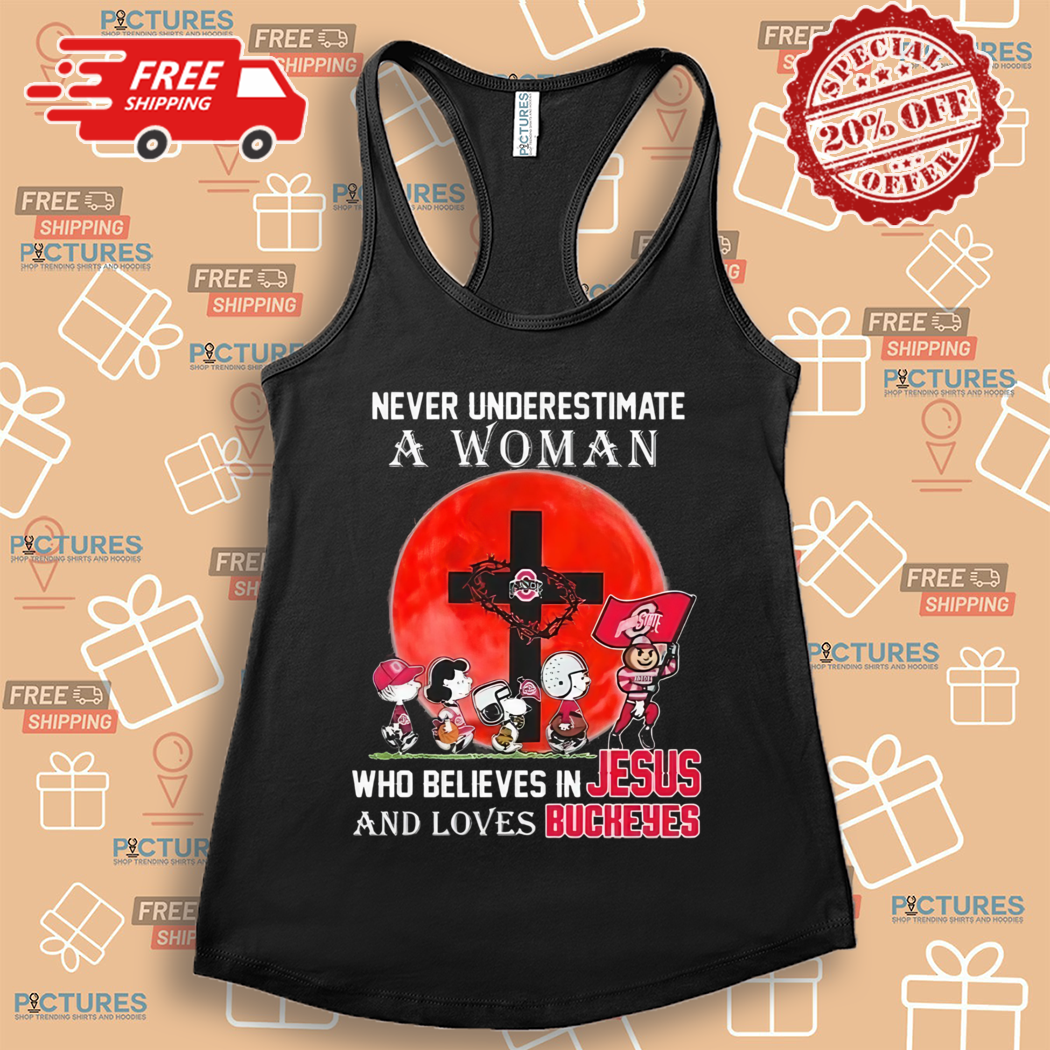 Christian Brown Never Underestimate A Woman Who Believes In Jesus And Loves Ohio State Buckeyes Shirt Christian Brown Never Underestimate A Woman Who Believes In Jesus And Loves Ohio State Buckeyes Shirt