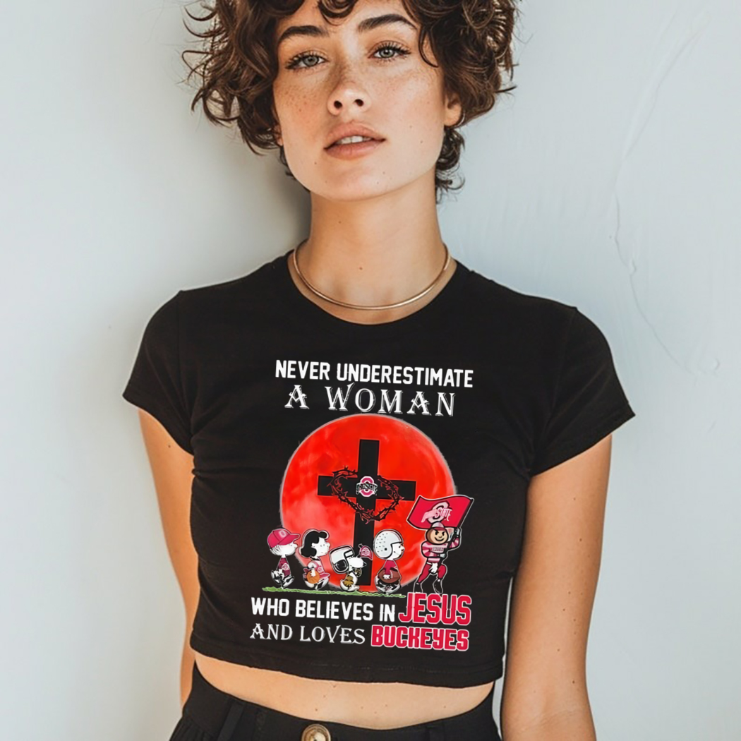 Christian Brown Never Underestimate A Woman Who Believes In Jesus And Loves Ohio State Buckeyes Shirt Christian Brown Never Underestimate A Woman Who Believes In Jesus And Loves Ohio State Buckeyes Shirt