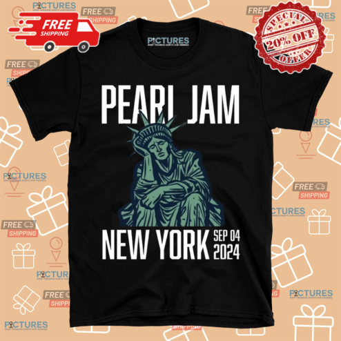 Pearl Jam New York City At Madison Square Garden On September 4th Dark Matter World Tour 2024 Shirt