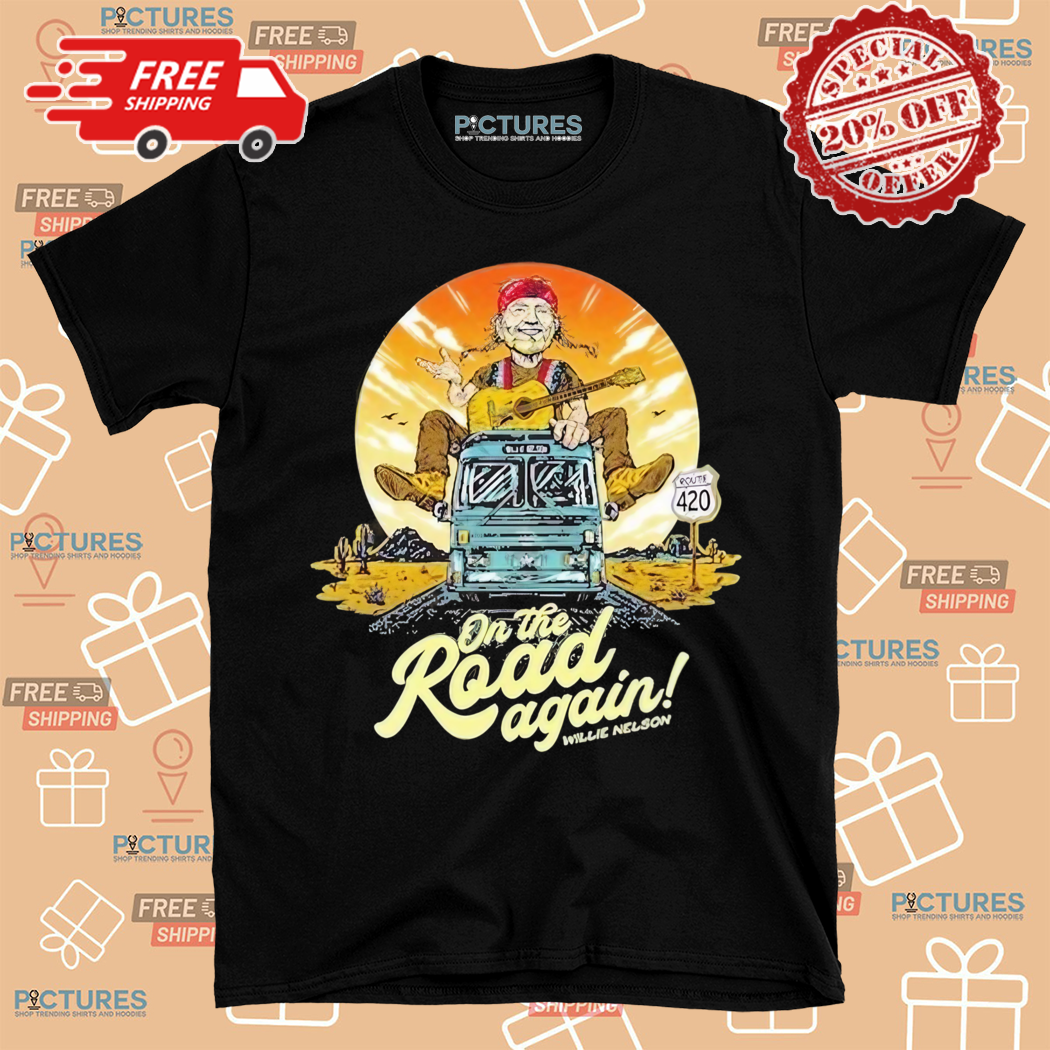 Willie Nelson On The Road Again 2024 Shirt
