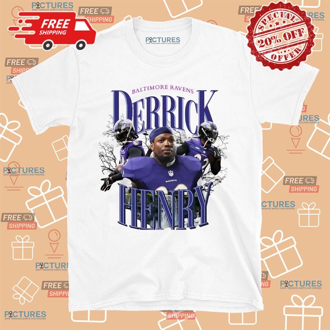 Derrick Henry Baltimore Ravens Waterfall Shirt