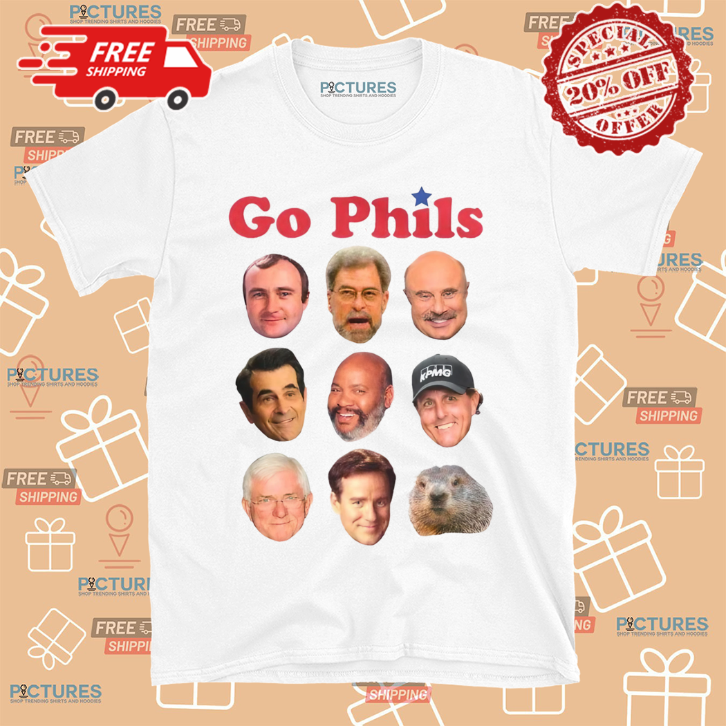 Go Phils Phillies Coach Face Shirt