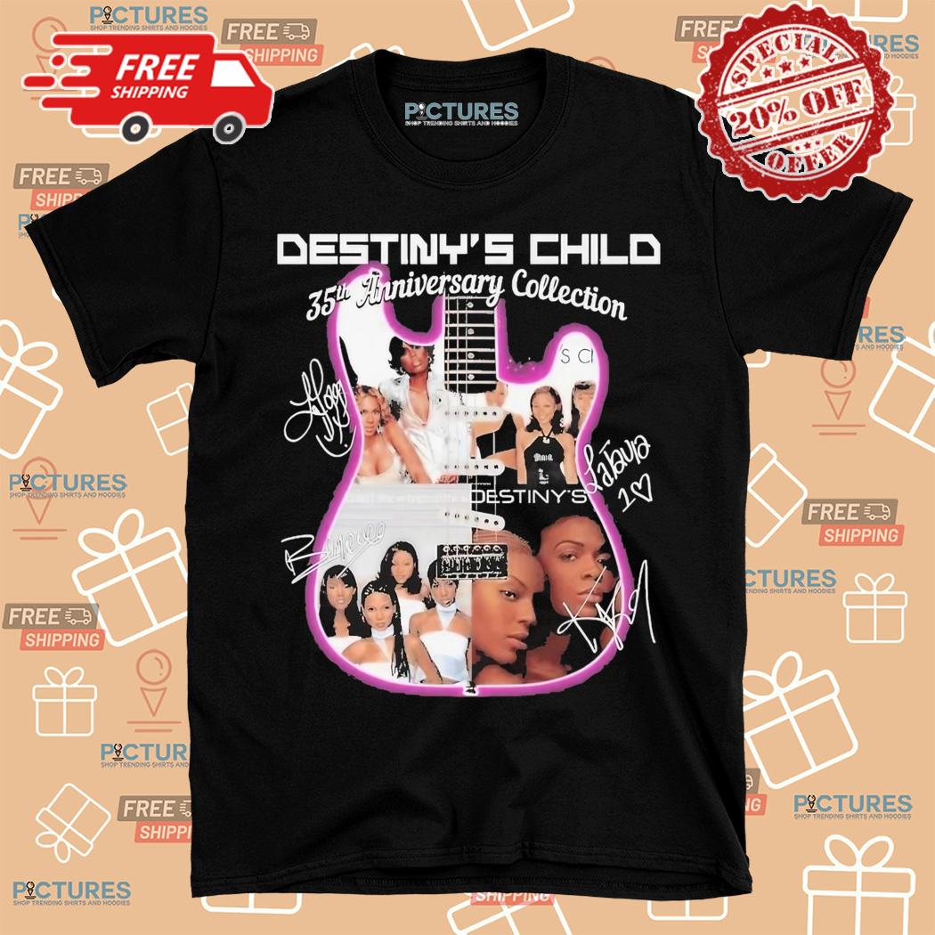 Destinys Child 35th Anniversary Collection Signature Shirt