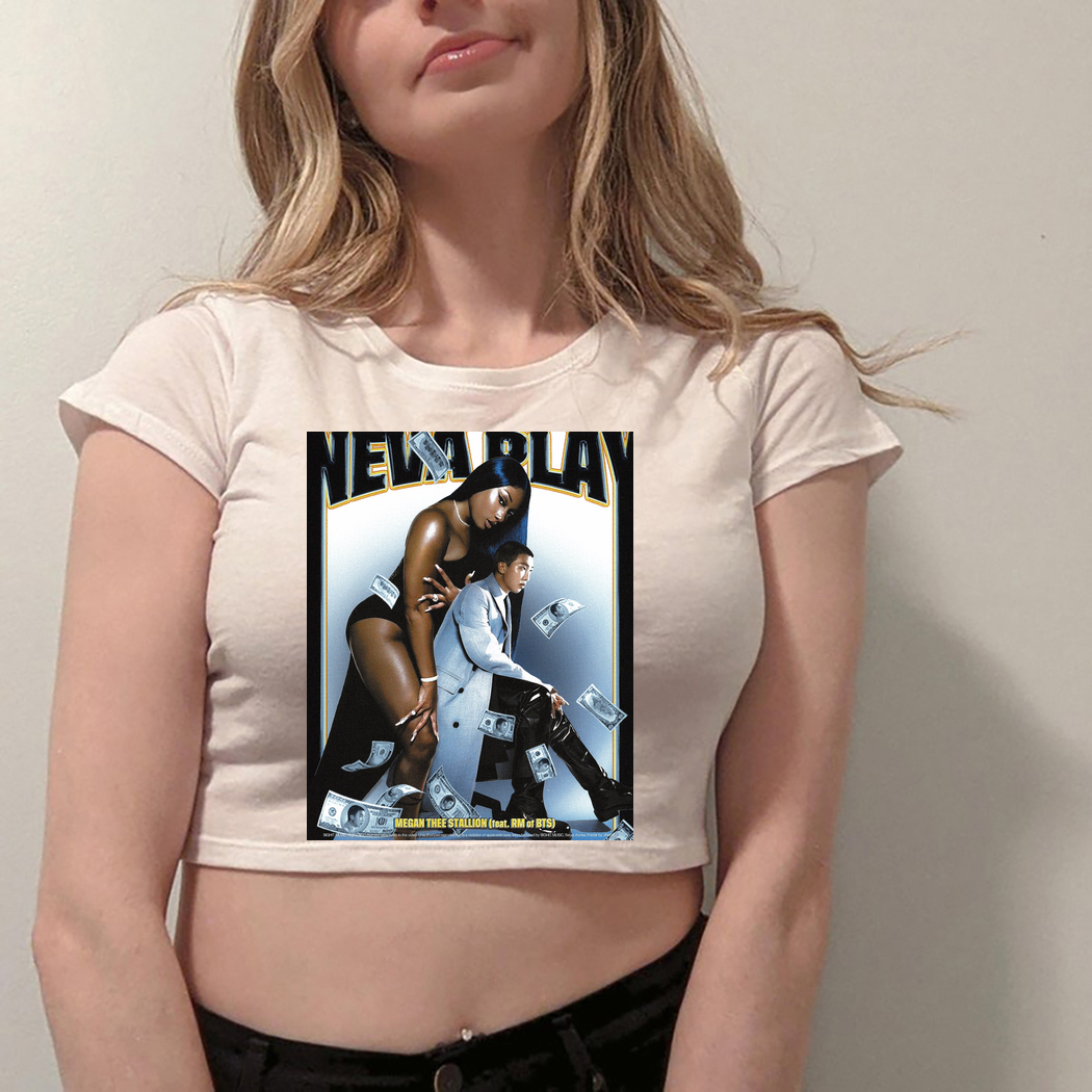 Neva Play Megan Thee Stallion Feat RM Of BTS Shirt Neva Play Megan Thee Stallion Feat RM Of BTS Shirt