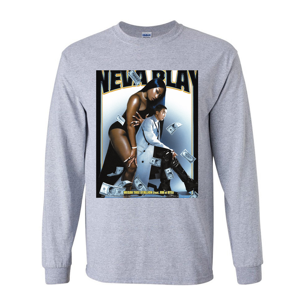 Neva Play Megan Thee Stallion Feat RM Of BTS Shirt Neva Play Megan Thee Stallion Feat RM Of BTS Shirt