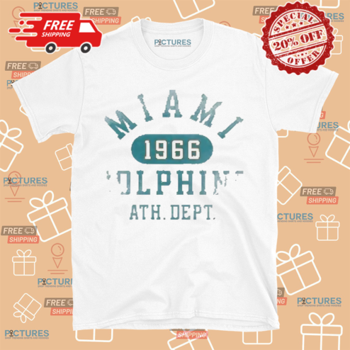 Miami Dolphins 1966 Athletic Dept Club Shirt