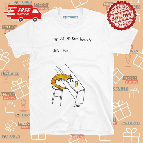 Why My Back Hurts Also Me Shirt