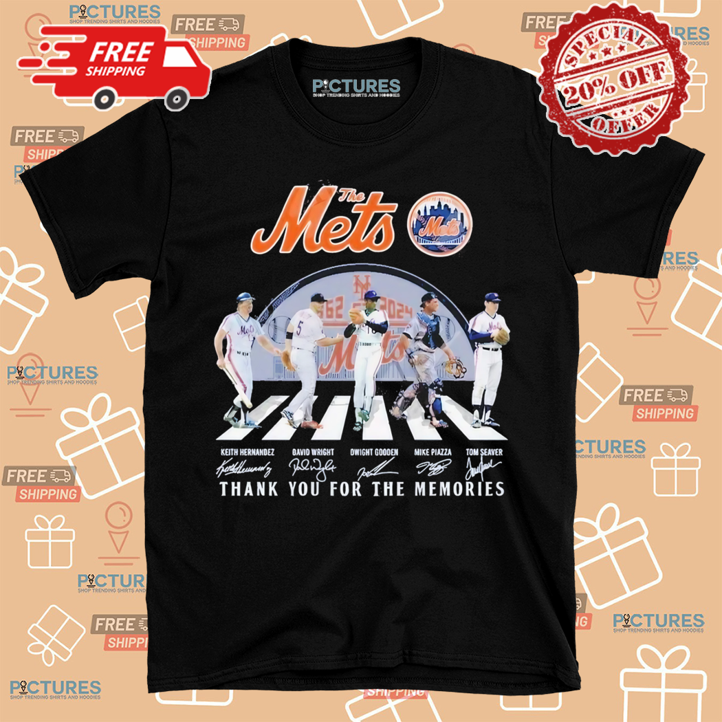 The Mets 1962 2024 Thank You For The Memories Signature Shirt