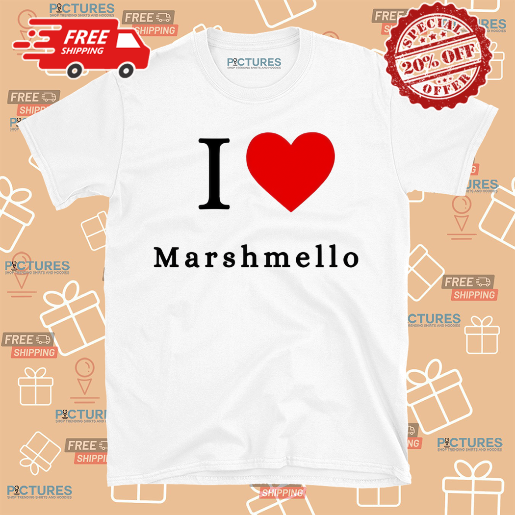 I Love Marshmello 2024 Shirt