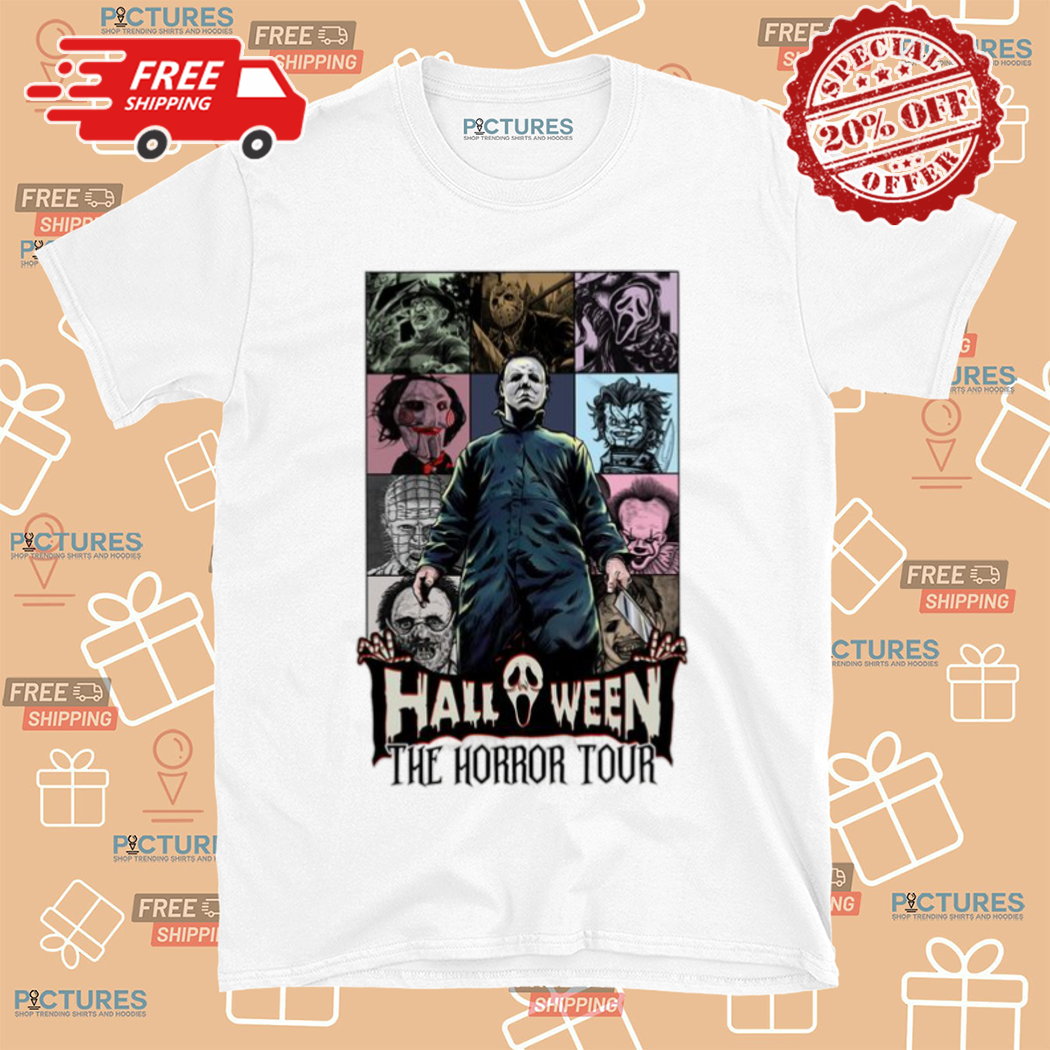 Horror Characters Halloween The Horror Tour Halloween 2024 Shirt