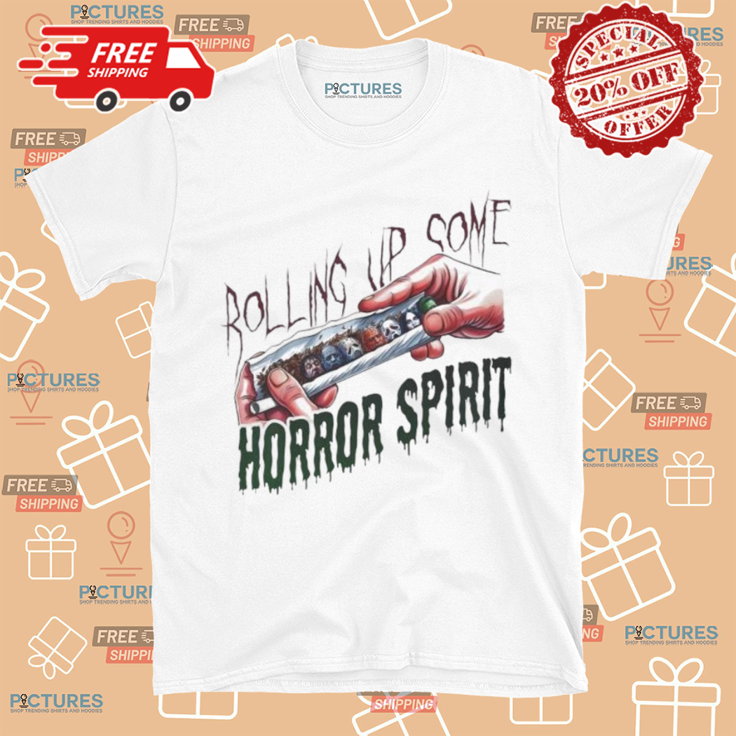 Horror Characters Rolling Up Some Horror Spirit Halloween Shirt