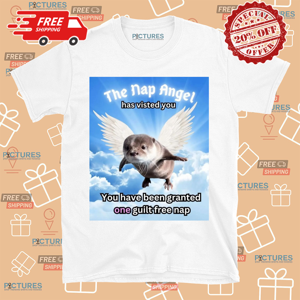 The Nap Angel Has Visited You You Have Been Granted One Guilt Free Nap Shirt