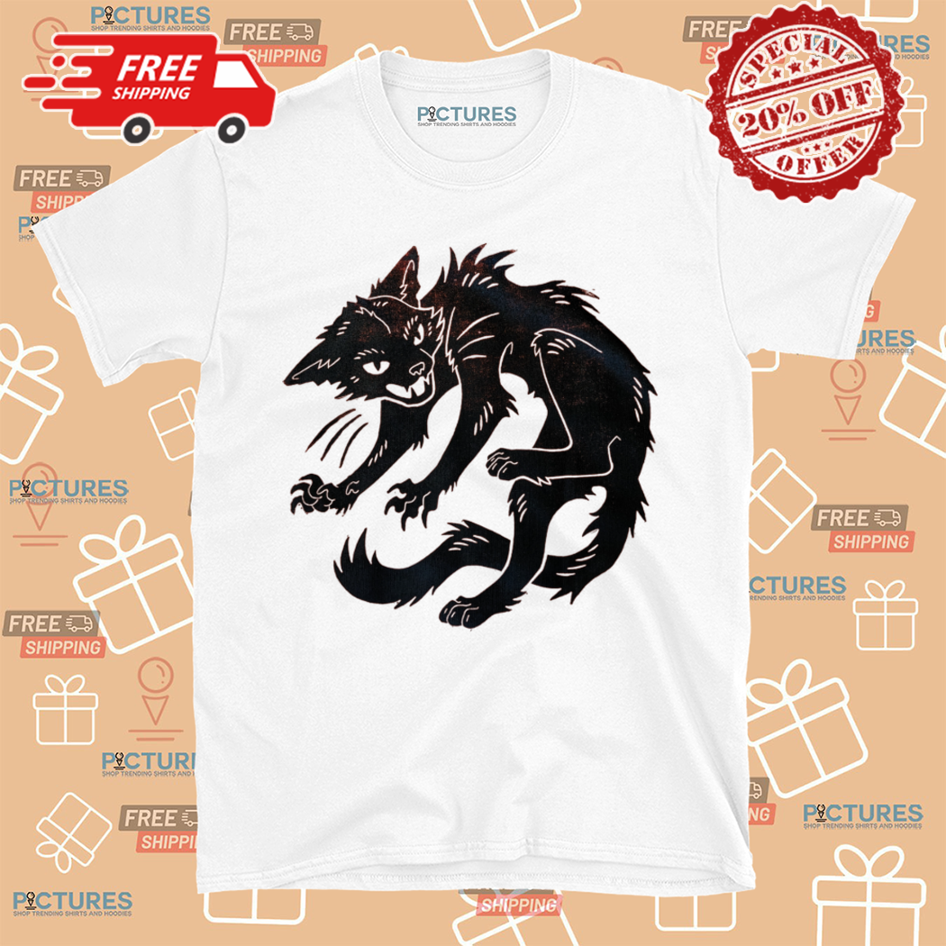 Creepy Black Cat 2024 Shirt
