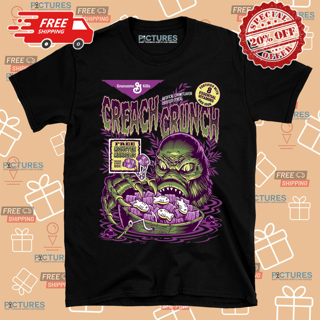 Creach Crunch Free Monster Manacles Halloween 2024 Shirt
