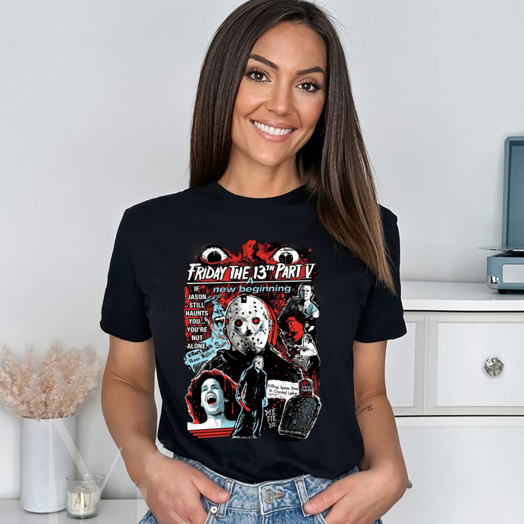 Friday The 13th Part V A New Beginning Halloween 2024 Shirt Friday The 13th Part V A New Beginning Halloween 2024 Shirt