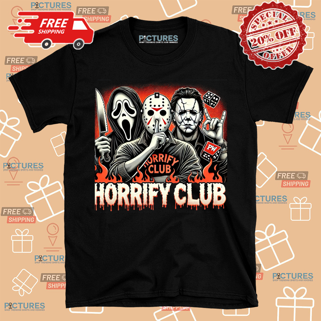 Jason Scream Micheal Myers Horrify Club Halloween 2024 Shirt