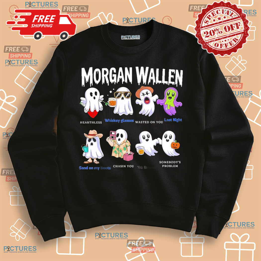 Morgan Wallen Spooky Halloween 2024 Shirt Morgan Wallen Spooky Halloween 2024 Shirt