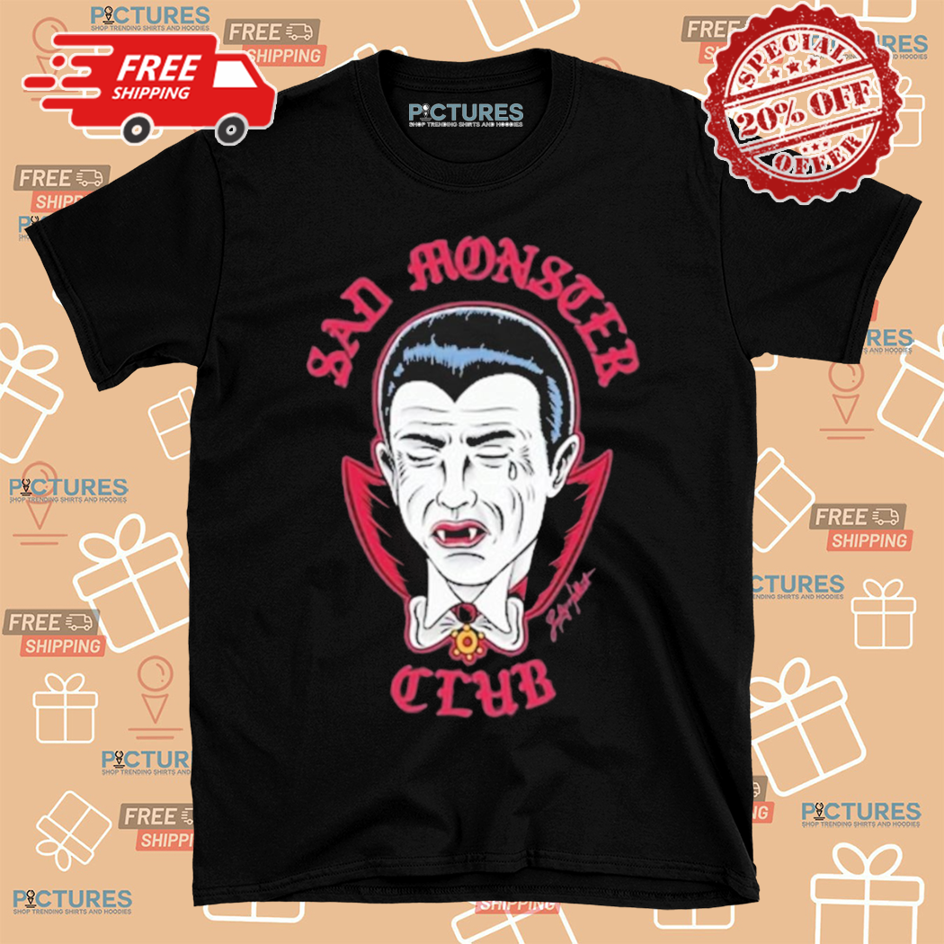 Lucky Hellcat Dracula Sad Monster Club Shirt