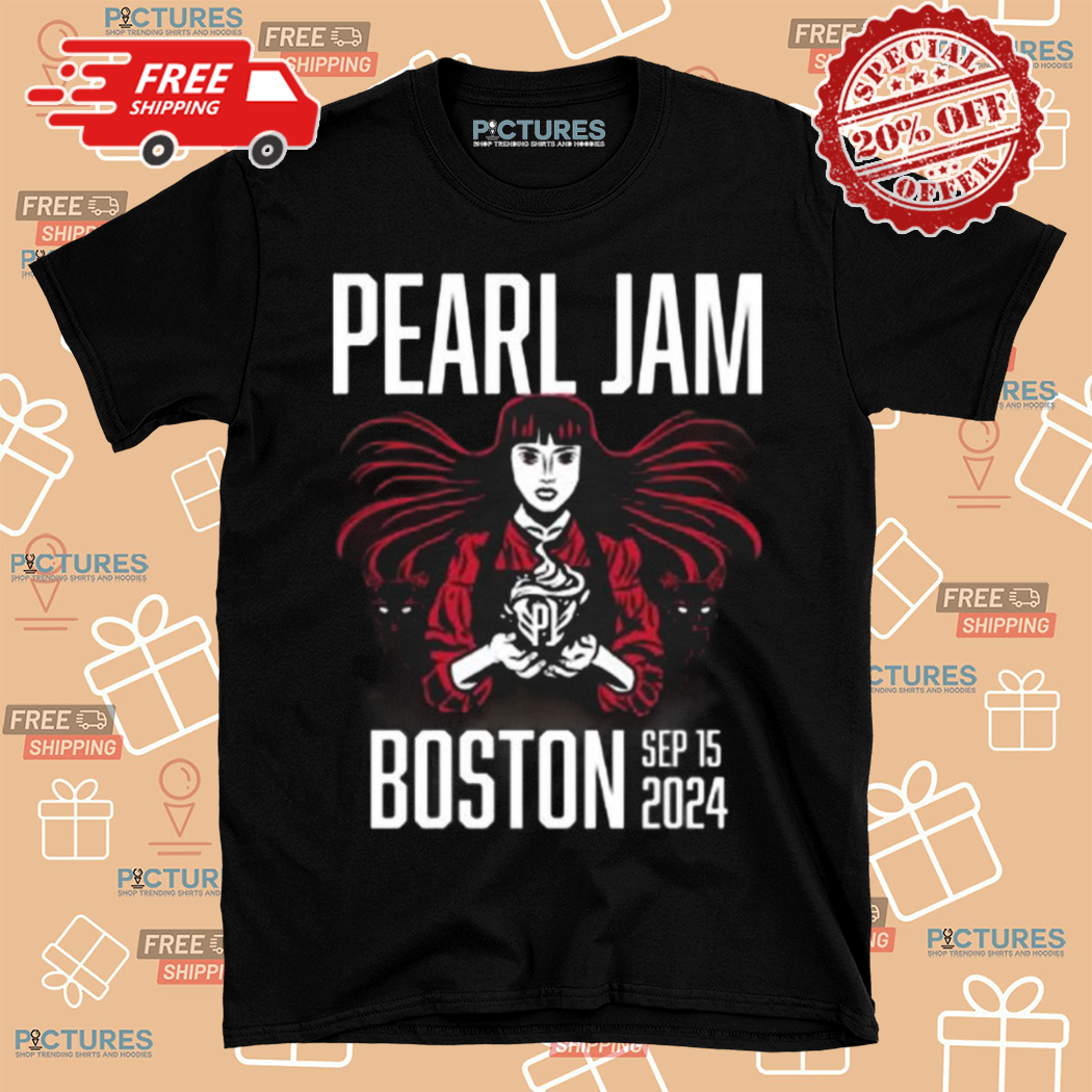Pearl Jam Boston Sep 15 2024 Shirt