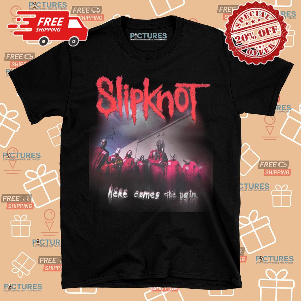 Slipknot Here Comes The Pain 2024 Tour Shirt