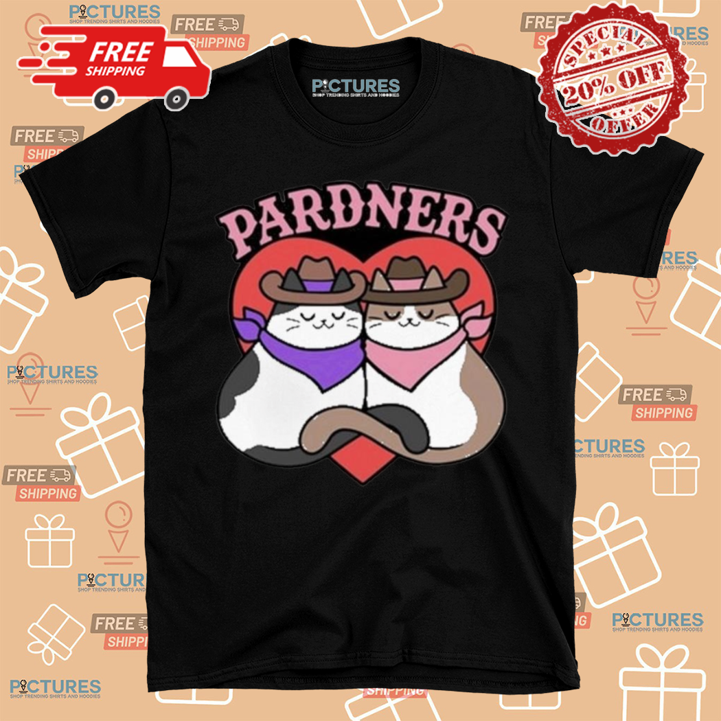 The Cat Hive Pardners Enamel Pin Shirt