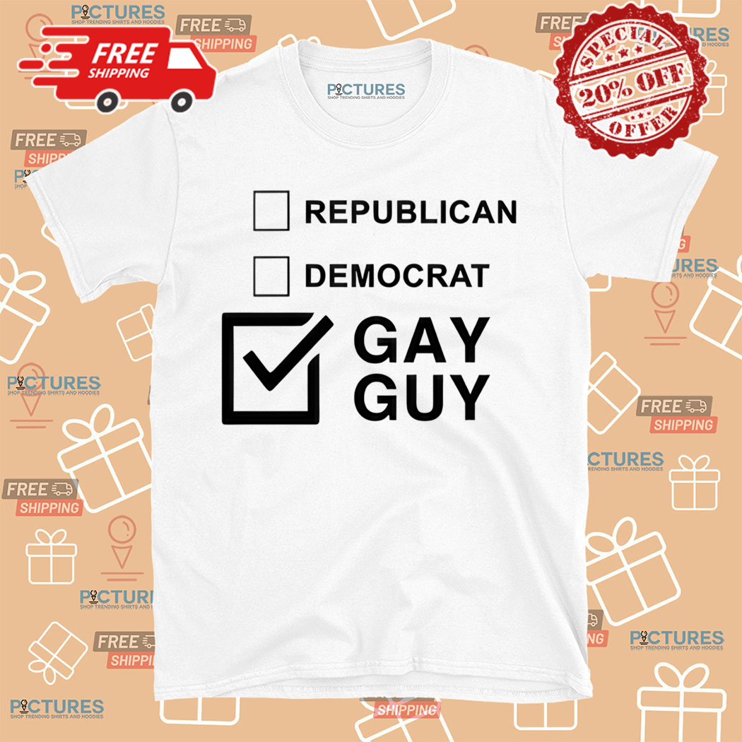 Katherine Krueger Republican Democrat Gay Guy 2024 Shirt