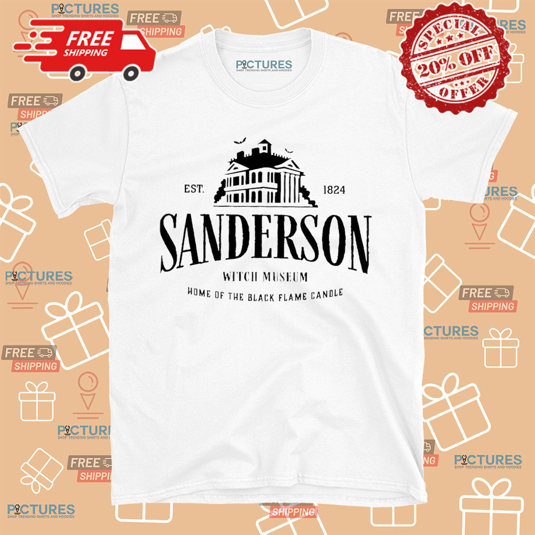 Sanderson Witch Museum Home Of The Black Flame Candle EST 1824 Shirt