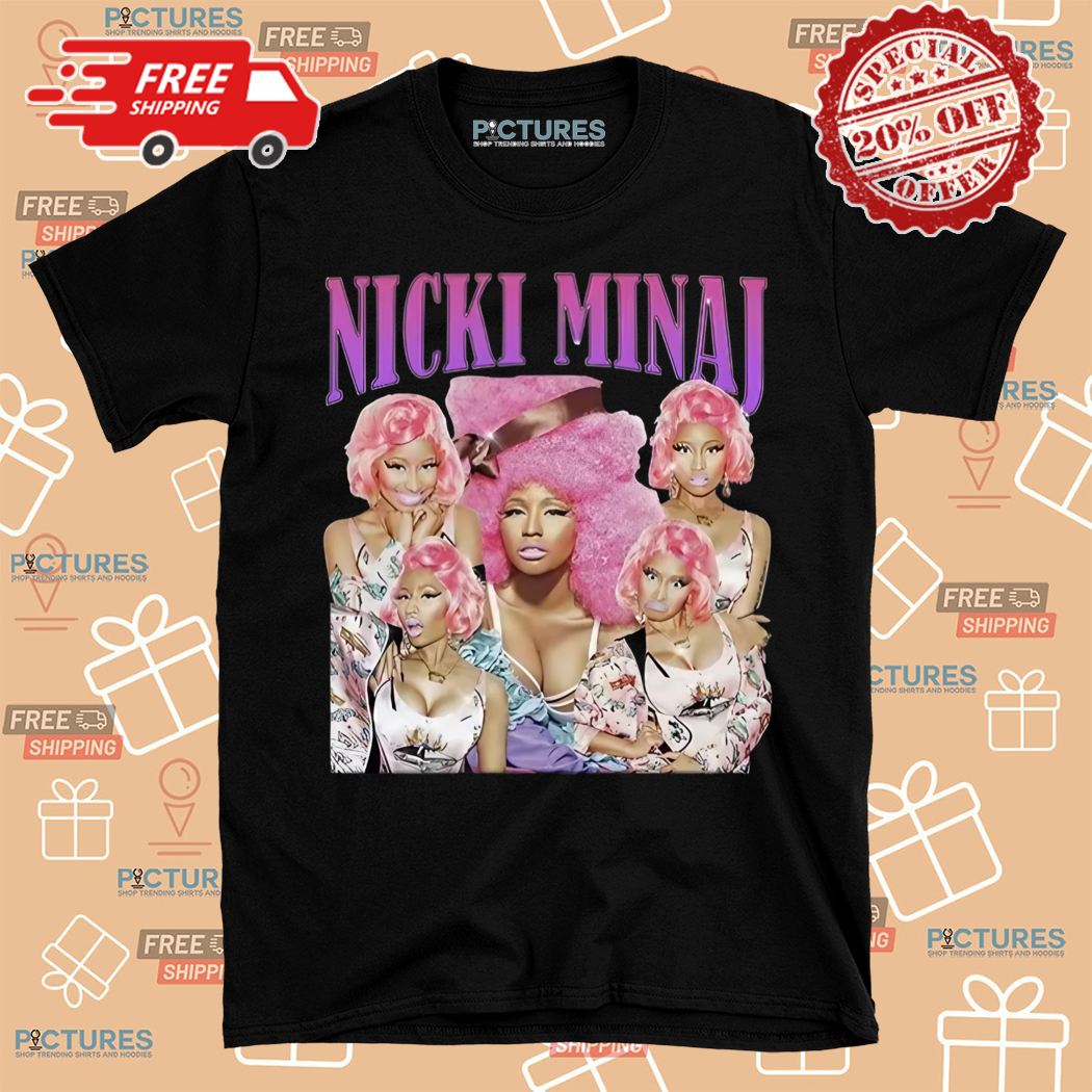 Nicki Minaj Rapper Vintage 2024 Shirt