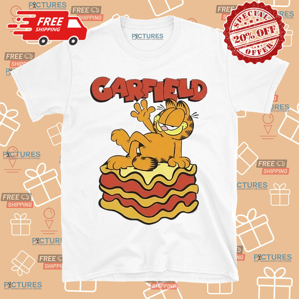 Garfield King Of Lasagna Shirt