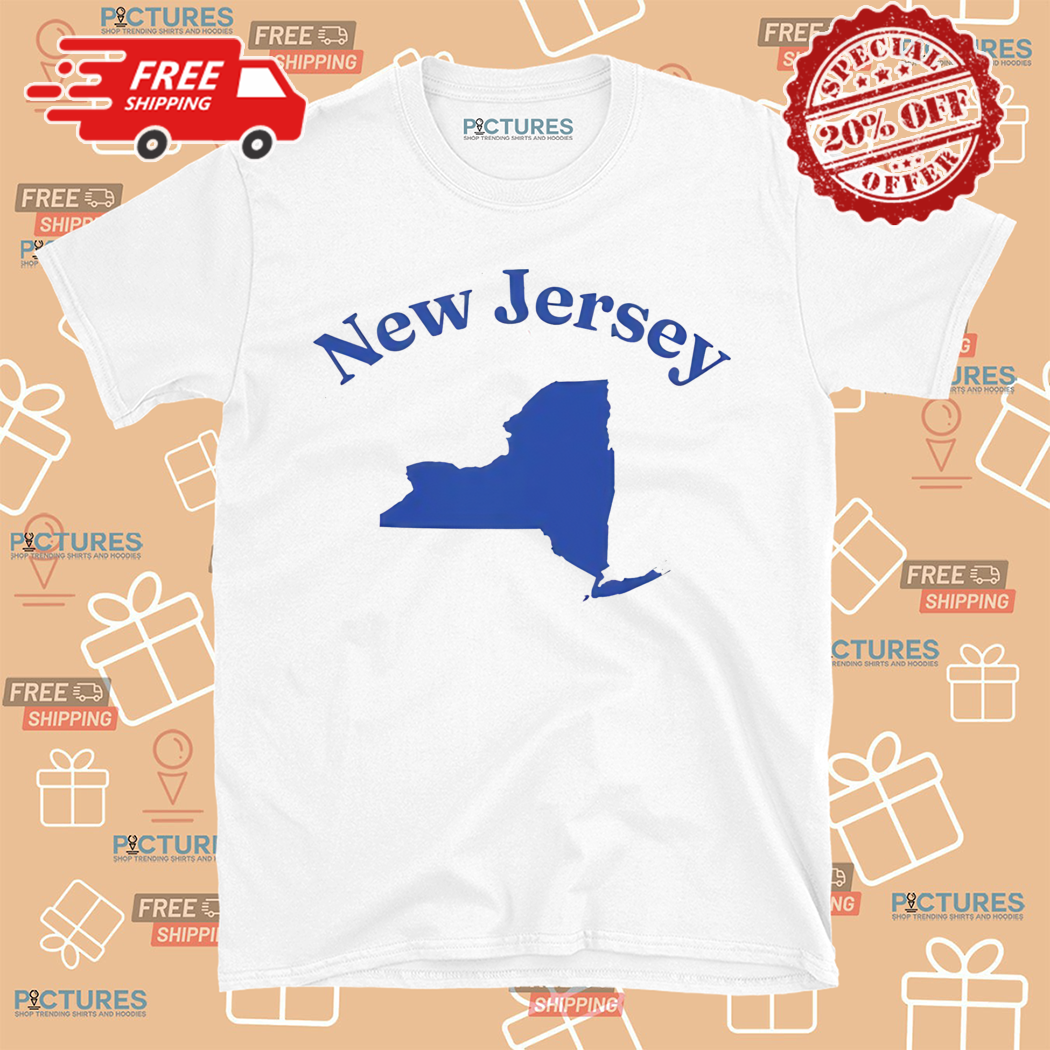 New Jersey Map 2024 Shirt
