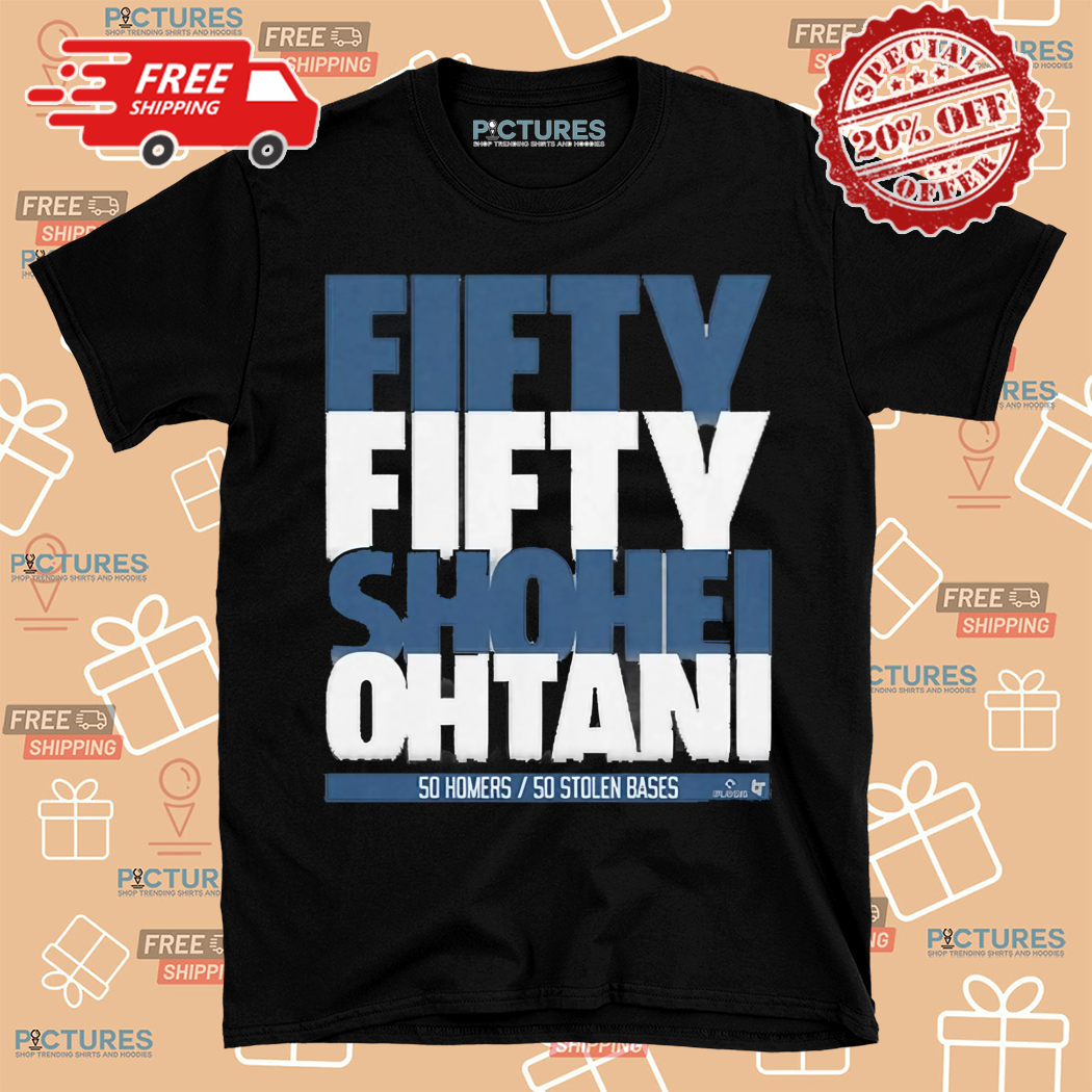 Shohei Ohtani Fifty Fifty 50 Homers 50 Stolen Bases Shirt