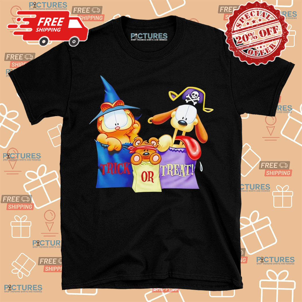 Garfield Trick or Treat Halloween 2024 Shirt