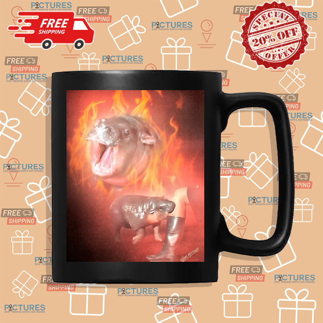 Hippo Moo Deng Fire Shirt Hippo Moo Deng Fire Shirt