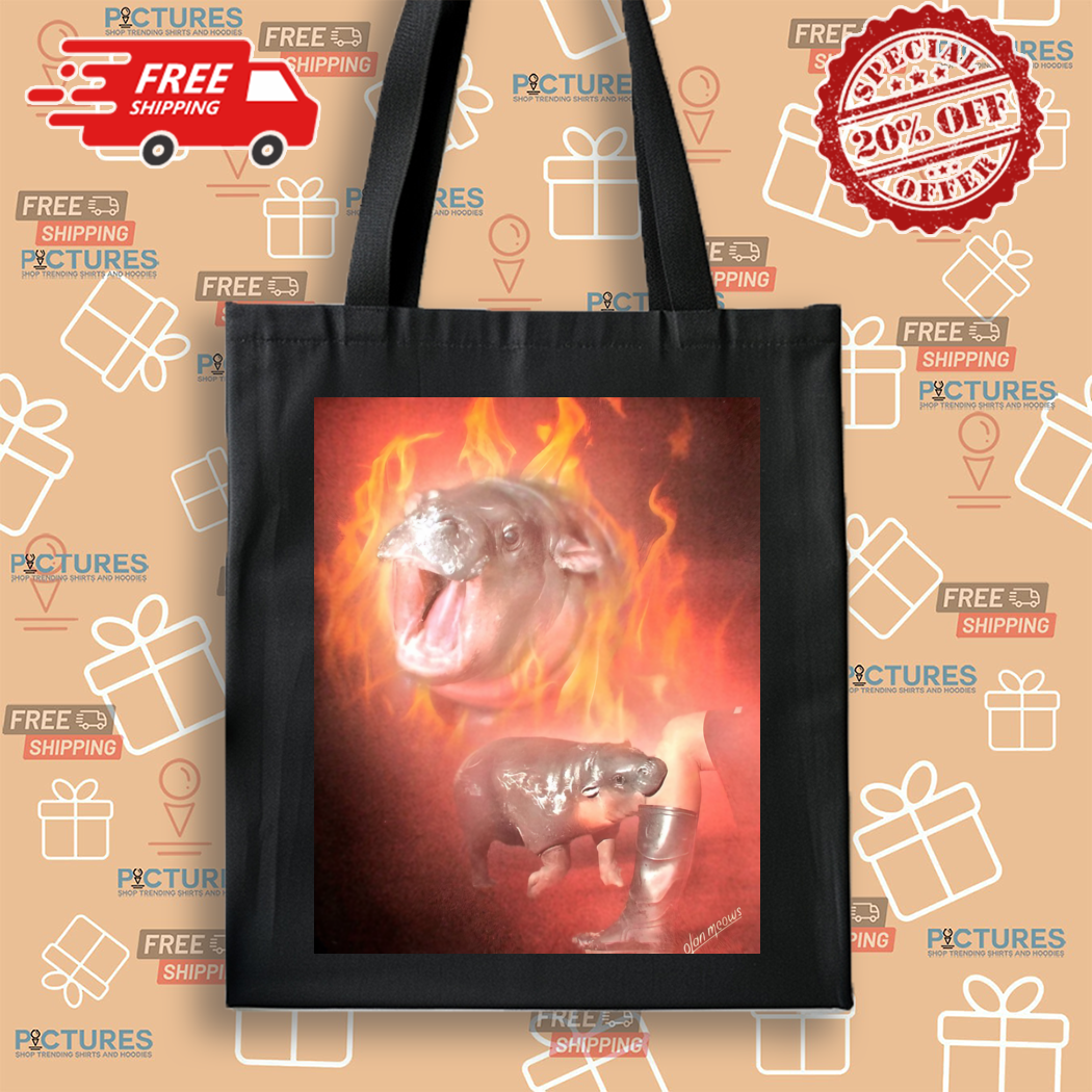 Hippo Moo Deng Fire Shirt Hippo Moo Deng Fire Shirt