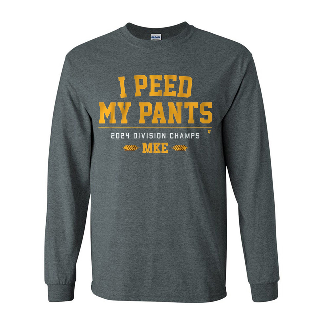 Milwaukee Baseball I Peed My Pants 2024 Division Champs MKE Shirt Milwaukee Baseball I Peed My Pants 2024 Division Champs MKE Shirt