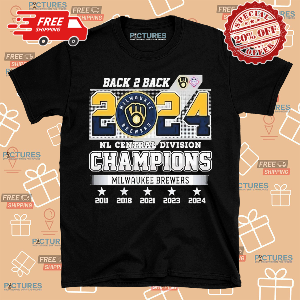 Milwaukee Brewers 2024 National League Central Division Shirt