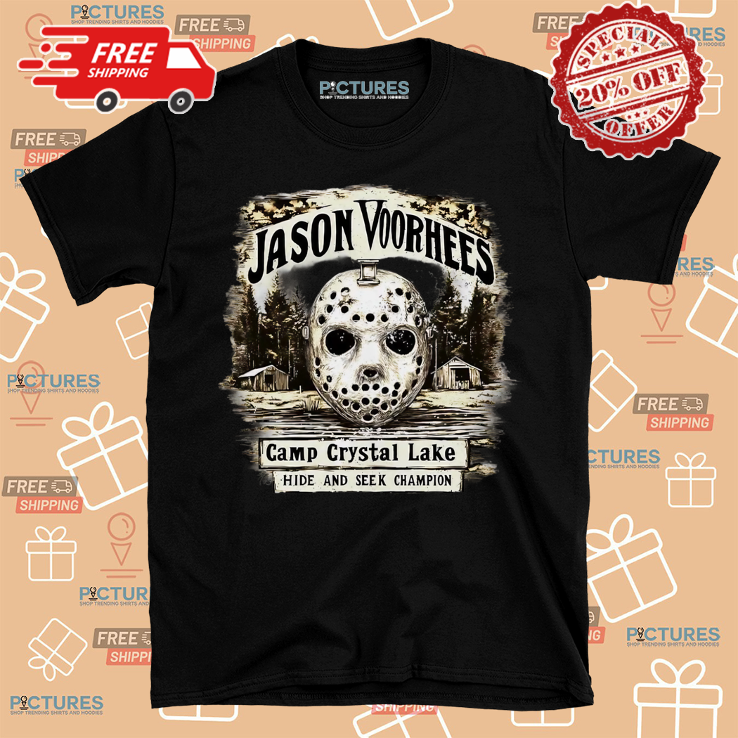 Jason Voorhees Camp Crystal Lake Hide And Seek Champion Halloween Shirt