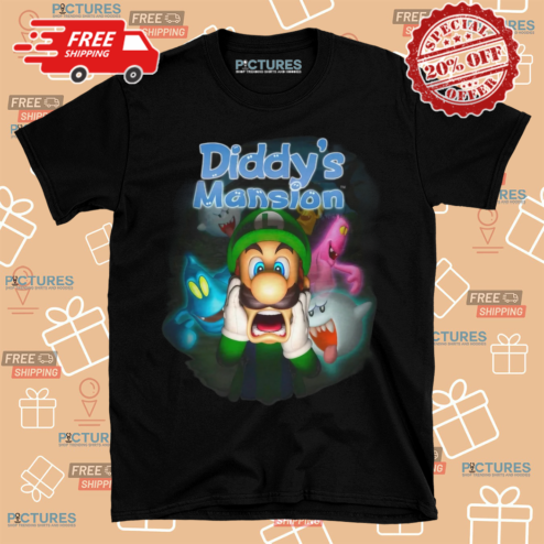 Mario Diddys Mansion Halloween Shirt