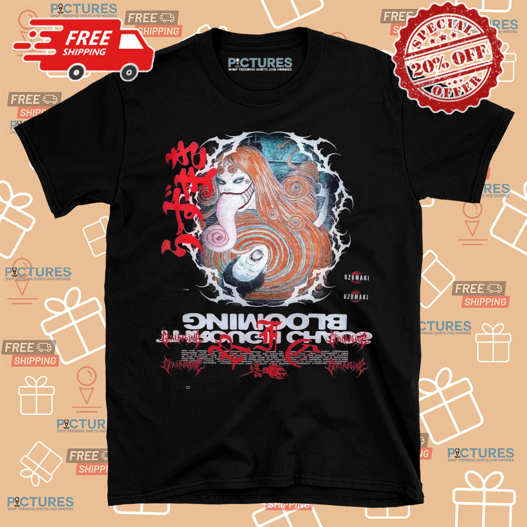Junji Ito Uzumaki Horror Shirt