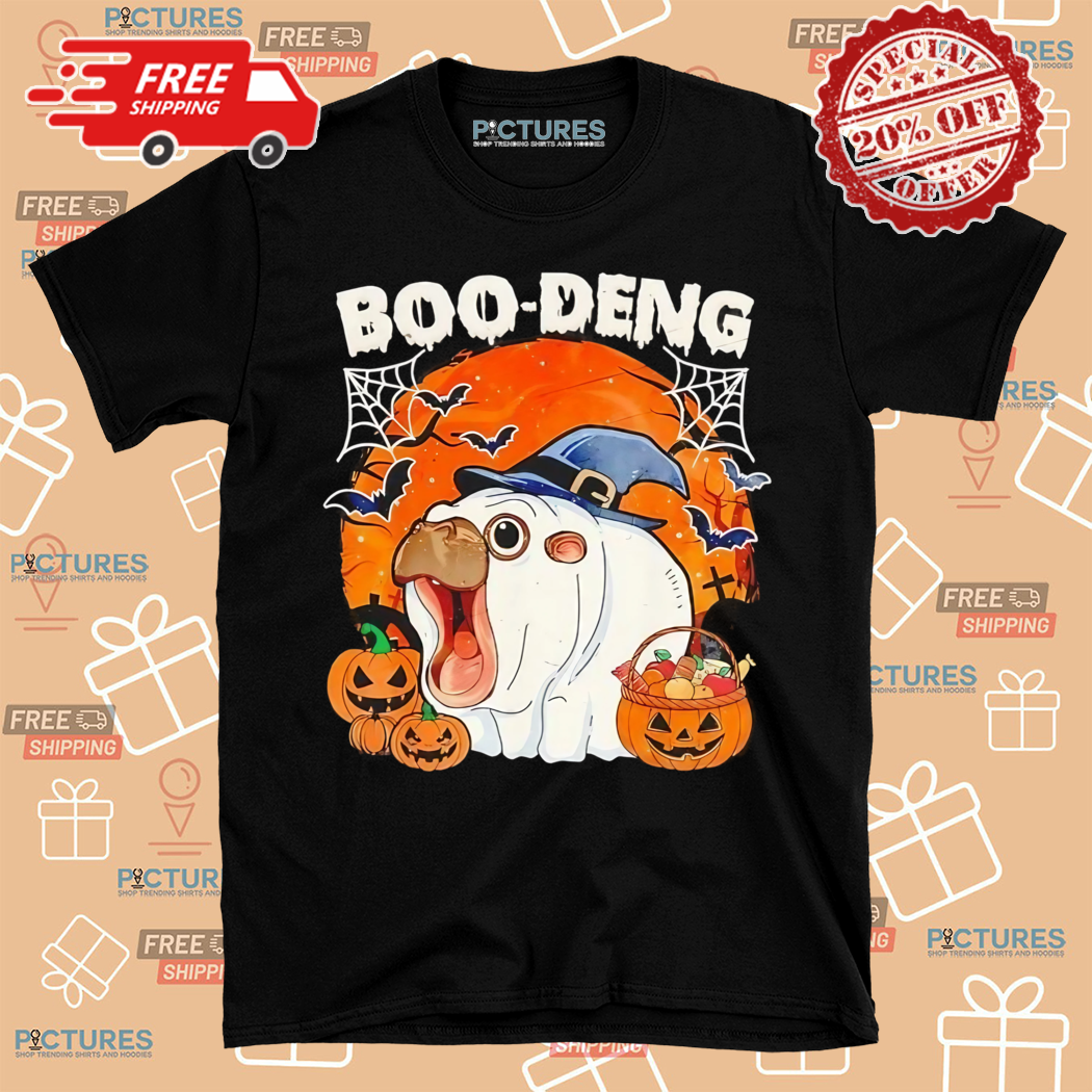 Moo Deng Cute Baby Pygmy Hippo Bouncy Pig in Thai Halloween 2024 Shirt