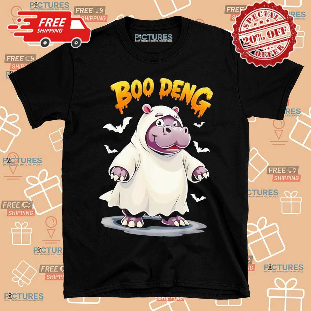 Moo Deng Hippo Ghost Halloween 2024 Shirt