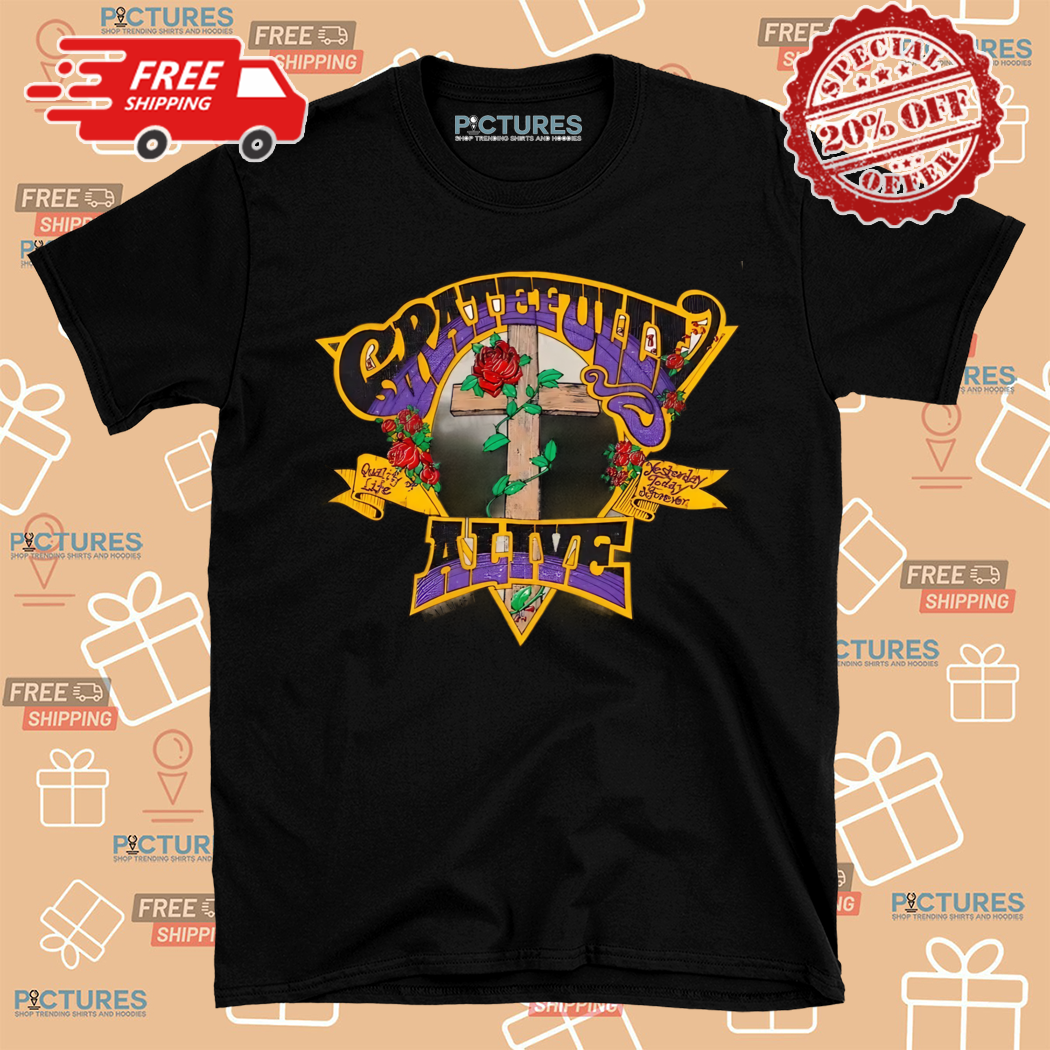 Christian Gratrfully Alive Vintage Shirt