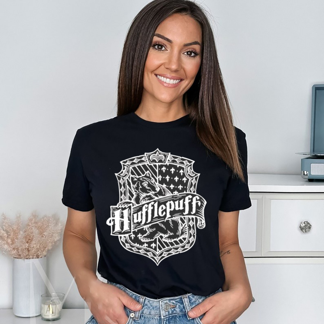 Harry Potter House Hufflepuff Hogwarts Logo Shirt Harry Potter House Hufflepuff Hogwarts Logo Shirt