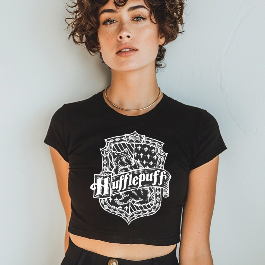 Harry Potter House Hufflepuff Hogwarts Logo Shirt Harry Potter House Hufflepuff Hogwarts Logo Shirt
