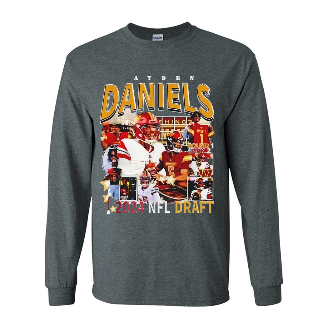 Jayden Daniels 2024 NFL Draft Shirt Jayden Daniels 2024 NFL Draft Shirt