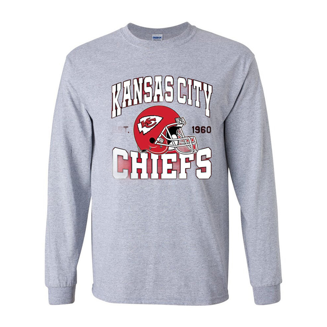 NFL Kansas City Chiefs Helmet Est 1960 Shirt