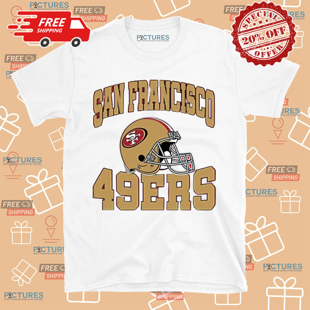 NFL San Francisco 49Ers Helmet 2024 Shirt