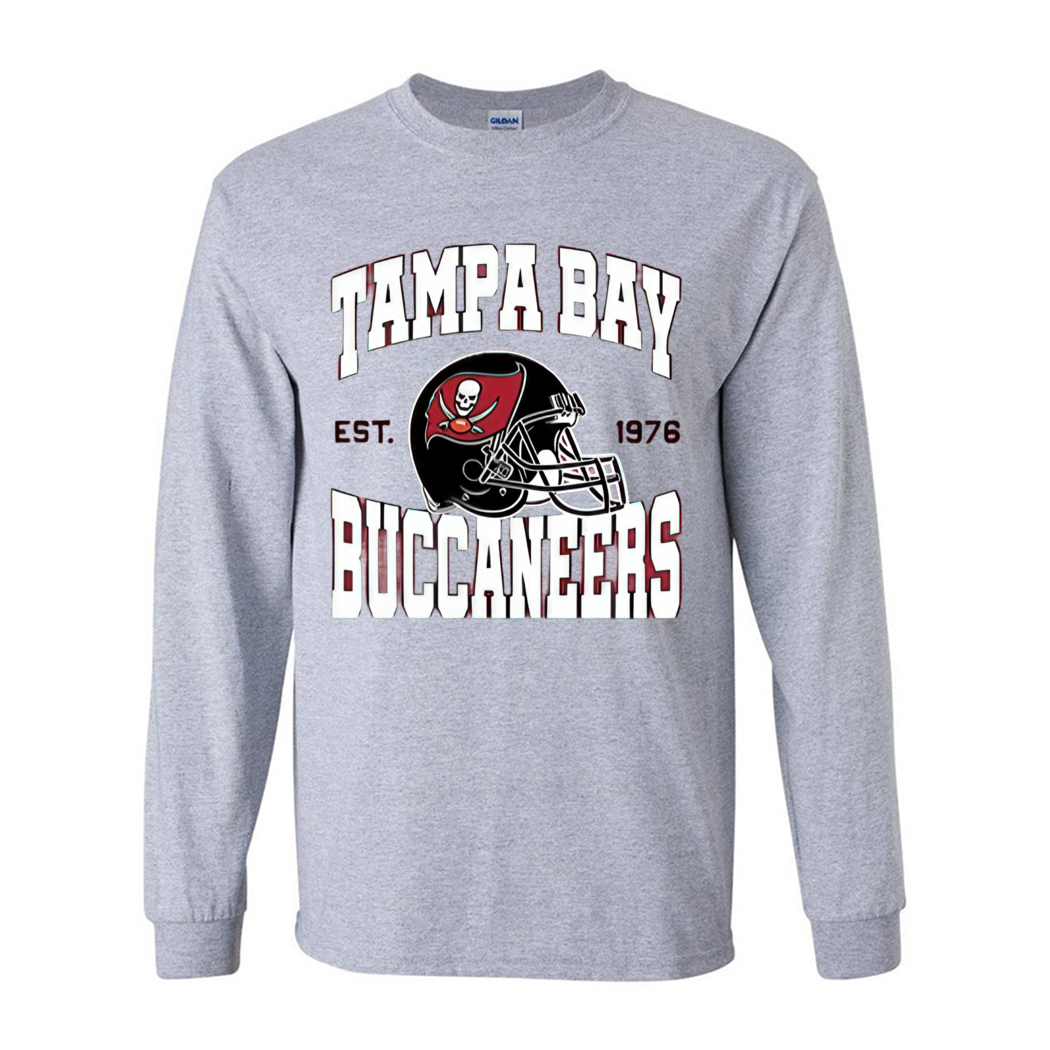 NFL Tampa Bay Buccaneers Helmet Est 1976 Shirt